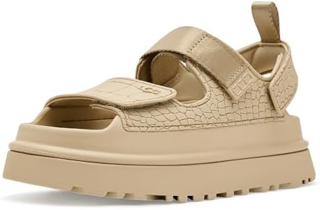 Amazon.com | UGG Women's La Cloud Sport Sandal, Bright White, 12